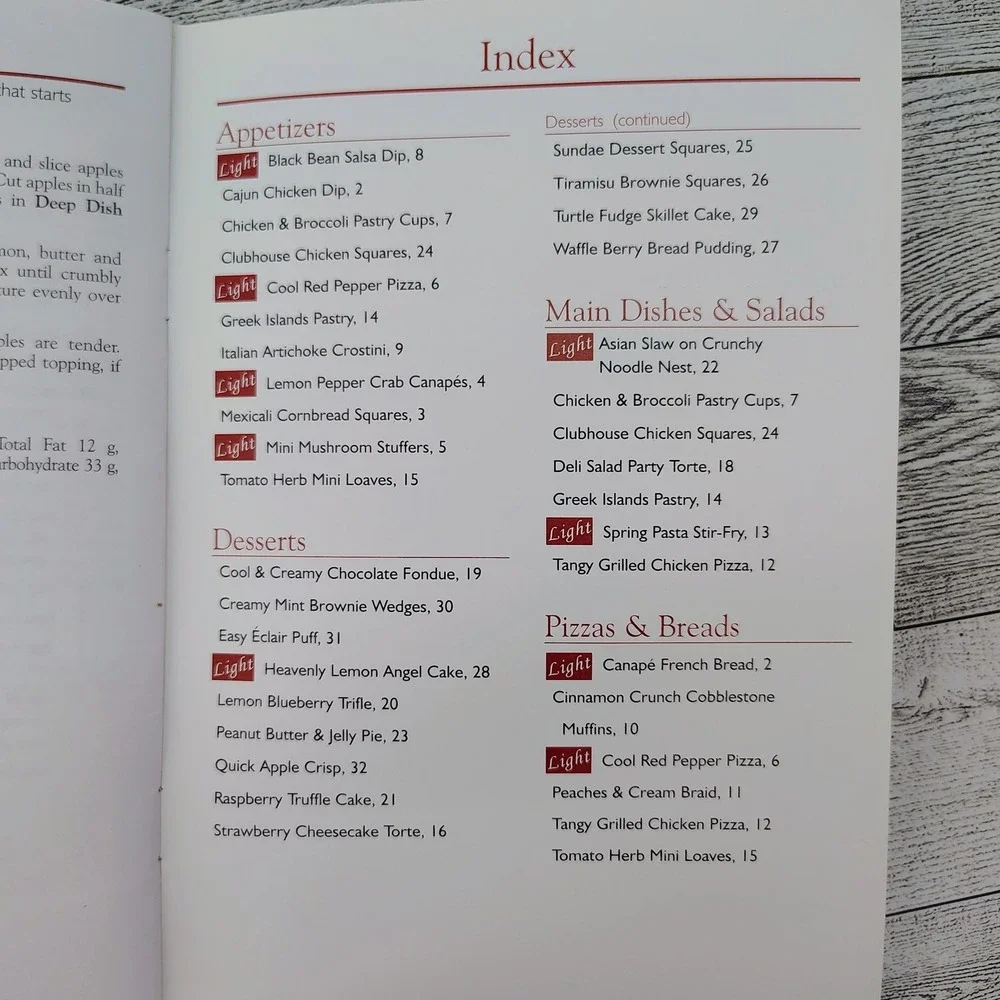 Pampered Chef Spring Summer‎ 2002 Seasons Best Recipe Collection Cookbook VG